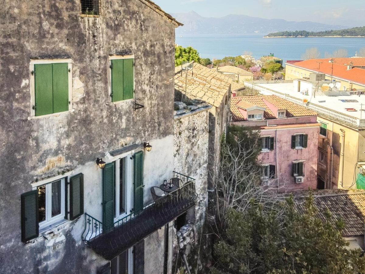 Tenedos Old Town Corfu  Eksteriør billede