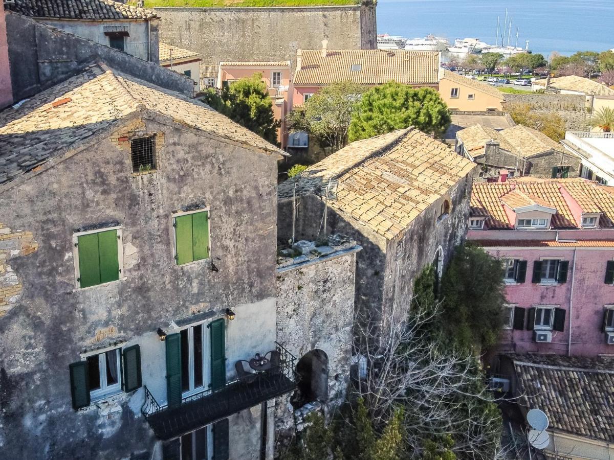 Tenedos Old Town Corfu  Eksteriør billede