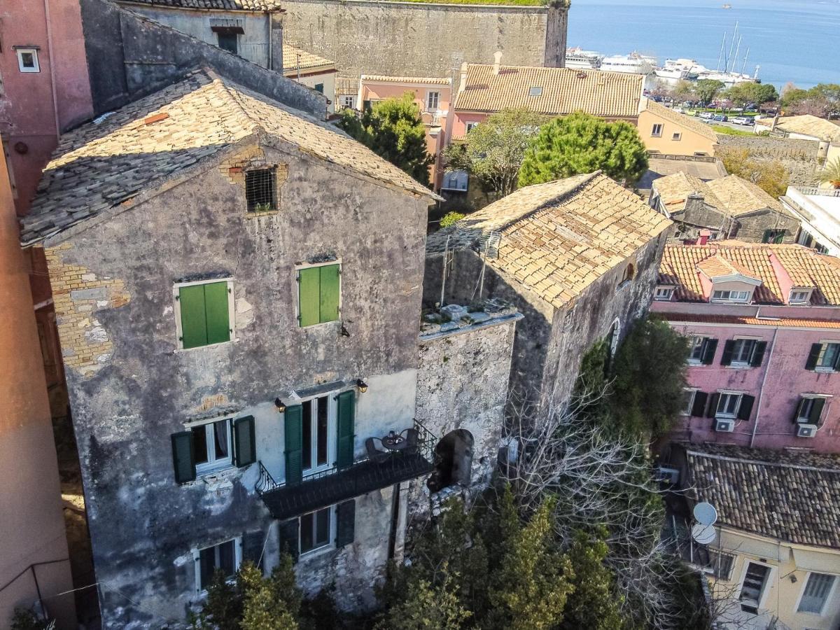 Tenedos Old Town Corfu  Eksteriør billede